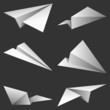 Paper planes.