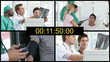 countdown with hospital life footages