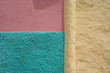 bunte, farbige fassade
