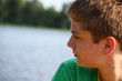 Thoughtful boy