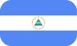 Drapeau-Nicaragua-Coins-Arrondis