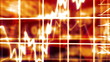 3d Abstract Financial Graph