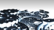3D cogwheel animation