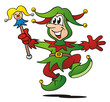 Joker Dancing Green Red Joker Dancing Green Red