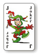 Joker Card Green Red Joker Card Green Red
