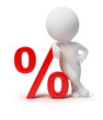 3d small people - percent
