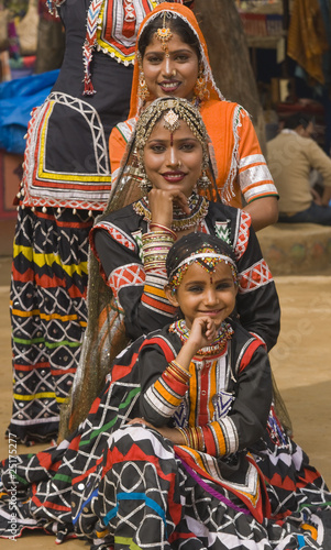 Photo: Tribal Dancers from Rajasthan in India Tribal Dancers from Rajasthan in India