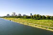 skylines at Danube in Austria skylines at Danube in Austria