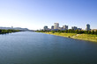 skylines at Danube in Austria skylines at Danube in Austria