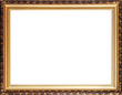 old russian style photo frame