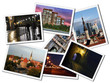 A collage of Tallinn landscape photos in a pile A collage of Tallinn landscape photos in a pile