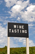 Photo: Wine Tasting Sign Wine Tasting Sign