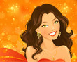 Beautiful smiling girl