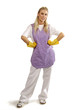 Cleaning woman