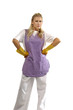 Cleaning woman