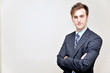 portrait of a young businessman