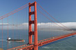 san francisco golden gate bridge and city