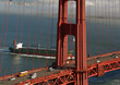 san francisco golden gate bridge and city