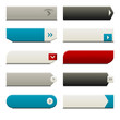 Flat Web Buttons Elements Flat Web Buttons Elements