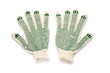 Gloves isolated on white