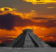 Photo en ligne au meilleur prix The temples of chichen itza temple in Mexico