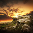 Sunset over Mountains