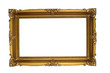 Gold antique frame
