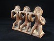 Maya Statue of Flute Players