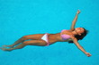 Relax in a swimming pool Relax in a swimming pool