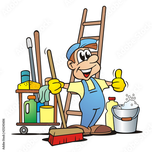 Illustration: Service Cleaner Service Cleaner