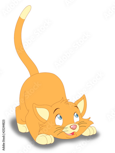 Illustration: Playful Kitten Playful Kitten
