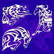 Vignettes Horses.