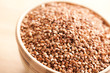 buckwheat in bowl