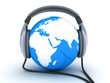 earth music. Front view