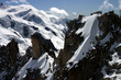 Vue du Mont Blanc - Alpes - France Vue du Mont Blanc - Alpes - France