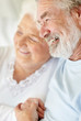 Senior man with a mature female spending time together