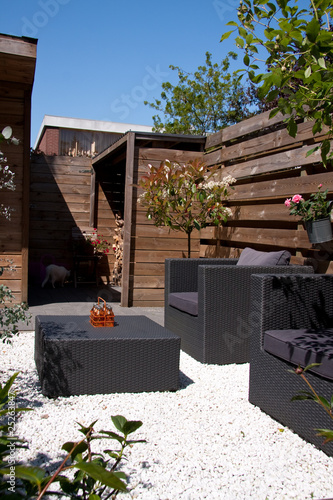 Foto: design furniture in the garden design furniture in the garden