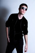 Male Teen Looking Cool in Sunglasses Male Teen Looking Cool in Sunglasses