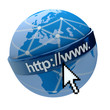 Internet browser web link