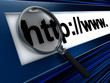 internet browser searching concept
