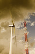 Molino y antenas