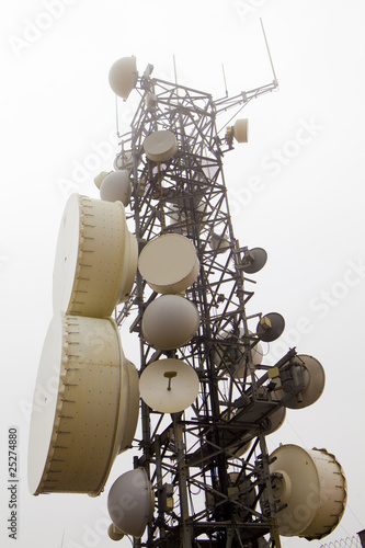 Photo: Antenas de telecomunicaciones Antenas de telecomunicaciones