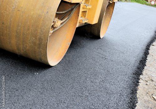 Photo: Paving machine Paving machine