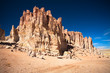 Rock cathedrals in Salar de Tara, Chile