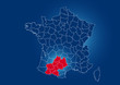 Illustration: Région Midi Pyrénées France Région Midi Pyrénées France