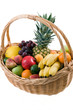 Fresh fruit in the basket