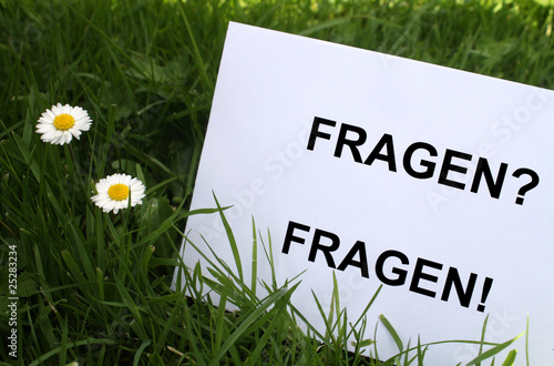 Foto: Fragen II Fragen II