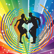 Dancing couple.