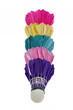 Bunte Federbälle - Colored badmintons
