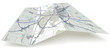 Folding map